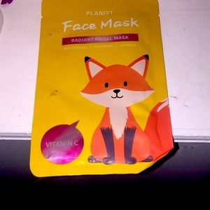We have a face mask with vitamin c